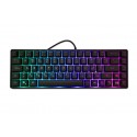 Deep Gaming mini TM065 teclado USB QWERTY Español Negro - DG-TEC65-RGB