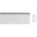 TECLADO + RATON WIRELESS MK470 SLIM BLANCO LOGITECH