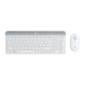 TECLADO + RATON WIRELESS MK470 SLIM BLANCO LOGITECH