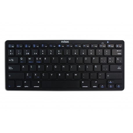 Nilox Teclado Bluetooth Negro - nxkb01b