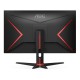 AOC Q27G2E/BK pantalla para PC 68,6 cm (27'') 2560 x 1440 Pixeles Quad HD Negro, Rojo