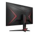 AOC Q27G2E/BK pantalla para PC 68,6 cm (27'') 2560 x 1440 Pixeles Quad HD Negro, Rojo