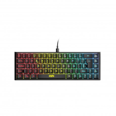 Energy Sistem 455072 teclado USB QWERTY Negro