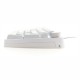 iggual Teclado gaming mecánico PEARL RGB blanco - IGG317976