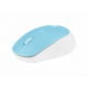 RATON NATEC HARRIER 2 OPTICO INALAMBRICO 1600DPI BLUETOOTH 5.1 AZUL/BLANCO