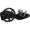 Logitech G G923 Volante + Pedales PC, PlayStation 4 USB Negro