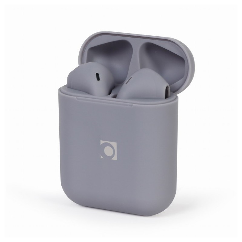 Gembird TWS-MLA-GW auricular y casco Auriculares Inalámbrico Dentro de oído  Llamadas/Música USB Tipo C Bluetooth Blanco