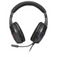 Mars Gaming MH122 Negro, Cascos Gaming FRGB Over Ear con Micrófono, Sonido HiFi