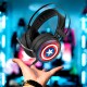 ERT Group Auriculares Gaming Captain America 001 Marvel Multicolor