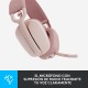 Logitech Zone Vibe 100 Auriculares Inalámbrico Diadema Llamadas/Música Bluetooth Rosa - 981-001224