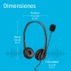 HP Auriculares estéreo USB G2 - 428H5AA