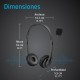 HP Auriculares estéreo de 3,5 mm G2 - 428H6AA