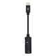 Ewent EC1655 adaptador de cable USB Type-C 3.5mm, USB Type-C Negro