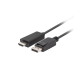 CABLE LANBERG DISPLAYPORT A HDMI MACHO-MACHO 1.8M