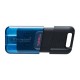 Kingston Technology DataTraveler 80 unidad flash USB 128 GB USB Tipo C 3.2 Gen 1 (3.1 Gen 1) Negro, Azul