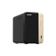 QNAP TS-264 NAS Torre Ethernet Negro, Oro N5095