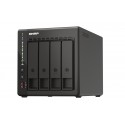 QNAP TS-453E NAS Torre Ethernet Negro J6412