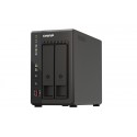 QNAP TS-253E NAS Torre Ethernet Negro J6412