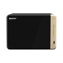 QNAP TS-664 NAS Torre Ethernet Negro N5095