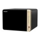 QNAP TS-664 NAS Torre Ethernet Negro N5095