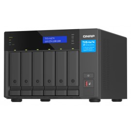 QNAP TVS-h674 NAS Torre Ethernet Negro i3-12100