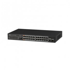 Dahua Technology PFS3125-24ET-190 switch No administrado L2 Fast Ethernet (10/100) Energía sobre Ethernet (PoE) Negro