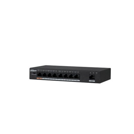 Dahua Technology PFS3009-8ET-96 No administrado L2 Fast Ethernet (10/100) Energía sobre Ethernet (PoE) Negro