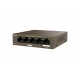 IP-COM Networks G1105PD switch No administrado L2 Gigabit Ethernet (10/100/1000) Energía sobre Ethernet (PoE) Negro