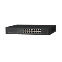 Dahua Technology Access DH-PFS3016-16GT switch No administrado L2 Gigabit Ethernet (10/100/1000) Negro