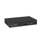 Dahua Technology Access DH-AS4300-8GT2GF switch Gestionado L2/L2+ Gigabit Ethernet (10/100/1000) Negro