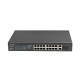 Lanberg RSFE-16P-2C-150 switch No administrado Gigabit Ethernet (10/100/1000) Energía sobre Ethernet (PoE) 1U Negro