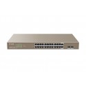 IP-COM Networks G3326P-24-410W switch Gestionado L2 Gigabit Ethernet (10/100/1000) Energía sobre Ethernet (PoE) Gris