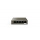 IP-COM Networks G1105P-4-63W switch No administrado Gigabit Ethernet (10/100/1000) Bronce Energía sobre Ethernet (PoE)