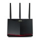 ASUS RT-AX86U Pro router inalámbrico Gigabit Ethernet Doble banda (2,4 GHz / 5 GHz) Negro