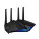 ASUS RT-AX82U router inalámbrico Gigabit Ethernet Doble banda (2,4 GHz / 5 GHz) 4G Negro