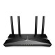 TP-Link AX1800 router inalámbrico Gigabit Ethernet Doble banda (2,4 GHz / 5 GHz) Negro