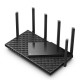 TP-Link ARCHER AXE75 router inalámbrico Gigabit Ethernet Tribanda (2.4 GHz / 5 GHz / 6 GHz) Negro