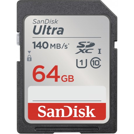 SanDisk Ultra 64 GB SDXC UHS-I Clase 10