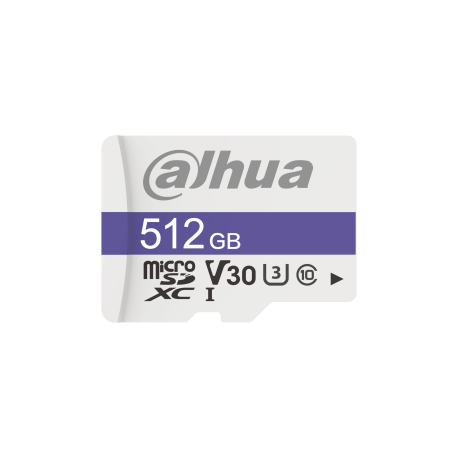 512GB MICROSD CARD, READ SPEED UP TO 100 MB/S, WRITE SPEED UP TO 80 MB/S, SPEED CLASS C10, U3, V30, TBW 70TB (DHI-TF-C100/512GB)