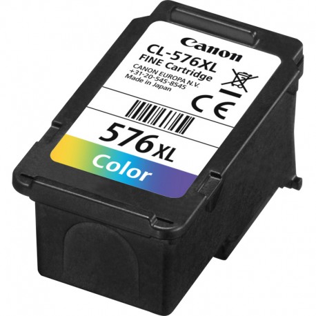 CANON - Canon CL-576XL cartucho de tinta 1 pieza(s) Original Alto rendimiento (XL) Magenta, Amarillo, Cian