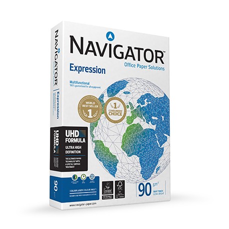 Navigator 5602024005037 papel para impresora de inyección de tinta A3 (297x420 mm) 500 hojas Blanco