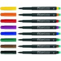 Faber-Castell 152504 marcador permanente Negro, Azul, Oro, Rojo 4 pieza(s)