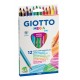 Giotto Mega-Tri Multicolor 12 pieza(s)