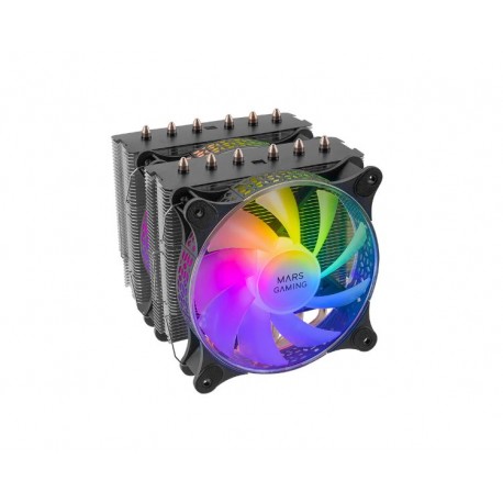 VENTILADOR UNIVERSAL A-RGB MCPUXT NEGRO MARS GAMING