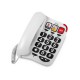 TELEFONO FIJO SPC COMFORT NUMBERS 2 BLANCO