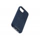 Njord byELEMENTS Salmon Leather Magsafe Case - iPhone 14 Plus - Blue