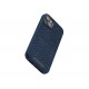 Njord byELEMENTS Salmon Leather Magsafe Case - iPhone 14 Plus - Blue