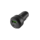 CARGADOR COCHE NATEC CONEY 1XUSB, 1XUSB-C QC3.0, PD 3.0 48W NEGRO