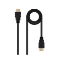 CABLE HDMI V2.0 4K 1.5M NEGRO NANOCABLE