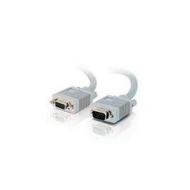 Cable de vídeo C2G 81098 - for Monitor - Apantallado - 1 Paquete(s) - 1 x HD-15 Macho VGA